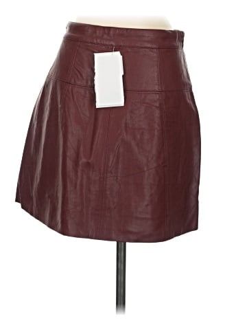 Free People Faux Leather Skirt (view 2)