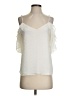 CeCe 100% Polyester Ivory Sleeveless Blouse Size S - photo 1