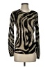 Jones New York Collection Animal Print Brown Pullover Sweater Size S - photo 1