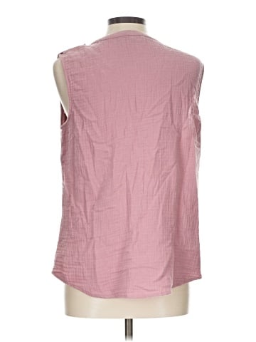 Adrienne Vittadini Sleeveless Button-Down Shirt (view 2)