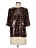 Ann Taylor LOFT Brown 3/4 Sleeve Blouse Size S - photo 1