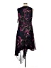 DKNY 100% Polyester Print Purple Cocktail Dress Size 16 - photo 2