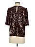 Ann Taylor LOFT Brown 3/4 Sleeve Blouse Size S - photo 2