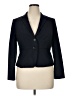 Ann Taylor Factory Blue Blazer Size 14 Petite - photo 1