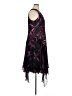 DKNY 100% Polyester Print Purple Cocktail Dress Size 16 - photo 4