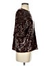 Ann Taylor LOFT Brown 3/4 Sleeve Blouse Size S - photo 4