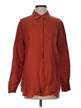 Eileen Fisher Long Sleeve Button Down Shirt