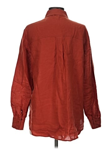 Eileen Fisher Long Sleeve Button-Down Shirt (view 2)