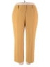 Bar III Solid Tan Dress Pants Size 18 - photo 1