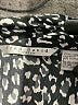 Fred David Animal Print Black 3/4 Sleeve Button-Down Shirt Size M - photo 7