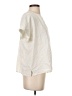 Splendid Ivory Short Sleeve Blouse Size S - photo 4