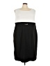 Studio One Black Cocktail Dress Size 24w - photo 1