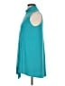 Sympli Teal Sleeveless Blouse Size 10 - photo 5
