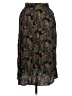 Unbranded Floral Black Casual Skirt Size 11 - photo 2