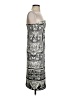 Express Graphic Gray Cocktail Dress Size 4 - photo 4