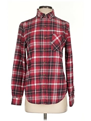 Aeropostale Long Sleeve Button-Down Shirt (view 1)