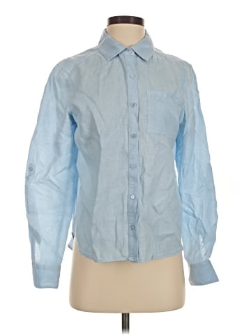 Michael Stars Long Sleeve Button-Down Shirt (view 1)