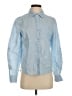 Michael Stars 100% Linen Blue Long Sleeve Button-Down Shirt Size Sm (0) - photo 1