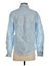 Michael Stars 100% Linen Blue Long Sleeve Button-Down Shirt Size Sm (0) - photo 2