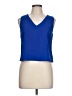 Karlie Blue Sleeveless Blouse Size L - photo 1