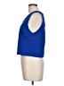 Karlie Blue Sleeveless Blouse Size L - photo 5