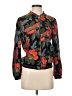Zara TRF Floral Green Jacket Size S - photo 1