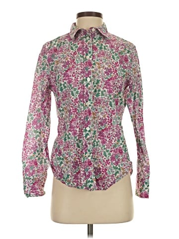 Liberty Art Fabrics for J.Crew Long Sleeve Blouse (view 1)