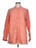 L.L.Bean 100% Linen Orange Long Sleeve Button-Down Shirt Size L - photo 1