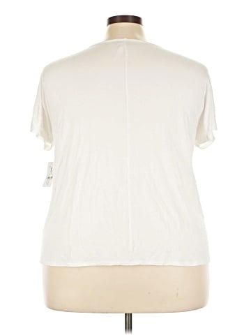 NY Collection Short Sleeve Top (view 2)
