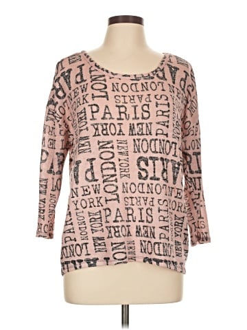 Almost Famous 3/4 Sleeve T-Shirt (view 1)
