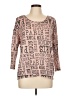 Almost Famous Pink 3/4 Sleeve T-Shirt Size L - photo 1