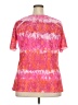 Jane Ashley 100% Polyester Pink Short Sleeve Blouse Size 2X - photo 2