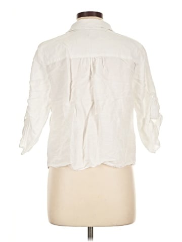 INC International Concepts 3/4 Sleeve Button-Down Shirt (view 2)