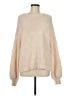 American Eagle Outfitters Solid Ivory Pullover Sweater Size M - photo 1
