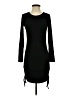 Mittoshop Solid Black Casual Dress Size S - photo 1