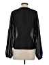 Express Black Long Sleeve Blouse Size S - photo 2