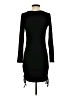 Mittoshop Solid Black Casual Dress Size S - photo 2