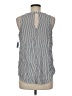 Old Navy 100% Rayon Silver Sleeveless Blouse Size M - photo 2
