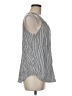 Old Navy 100% Rayon Silver Sleeveless Blouse Size M - photo 4