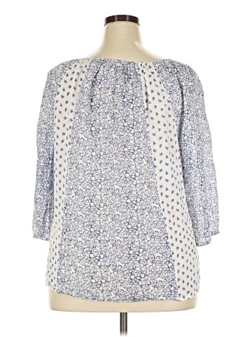 Old Navy 3/4 Sleeve Blouse (view 2)