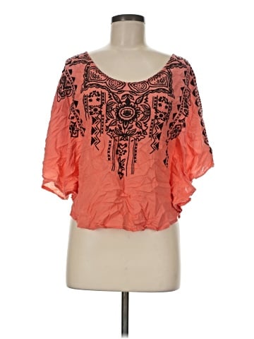 Wet Seal Short Sleeve Blouse (view 1)