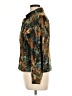Christopher & Banks 100% Polyester Print Green Jacket Size L (petite) - photo 5