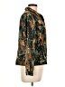 Christopher & Banks 100% Polyester Print Green Jacket Size L (petite) - photo 4