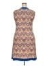 Assorted Brands Print Orange Casual Dress Size XXL - photo 2
