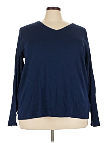 Liz Claiborne Long Sleeve Top (view 1)