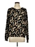 Daniel Rainn Gold Long Sleeve Blouse Size L - photo 1