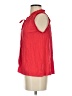 Meadow Rue Red Sleeveless Blouse Size S - photo 5