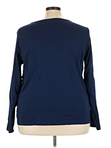 Liz Claiborne Long Sleeve Top (view 2)