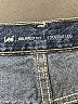 Lee 100% Cotton Chevron-herringbone Blue Jeans Size 16 - photo 7