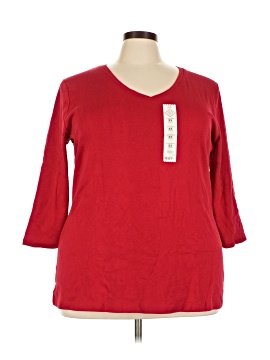St. John's Bay 3/4 Sleeve Top